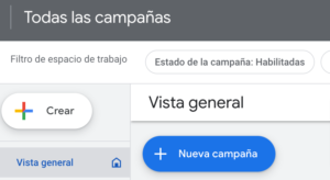 Nueva campaña Youtube Ads
